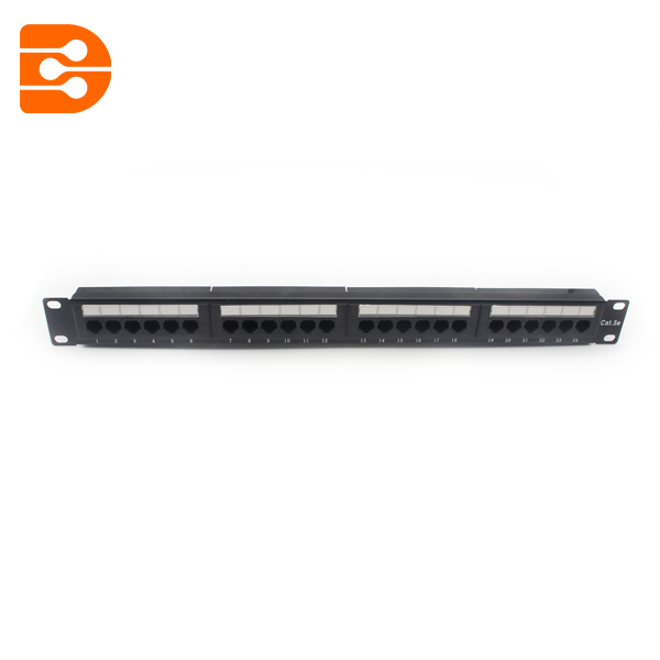 Cat.5e UTP 24 Ports Patch Panel