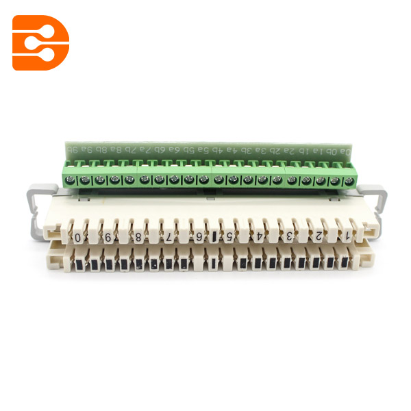 KRONE LSA Disconnection Module with Screw Terminal
