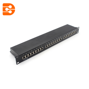 24 Ports CAT. 5E&6 FTP Patch Panel
