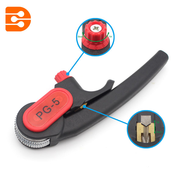 Ratchet Cable Stripper PG-5
