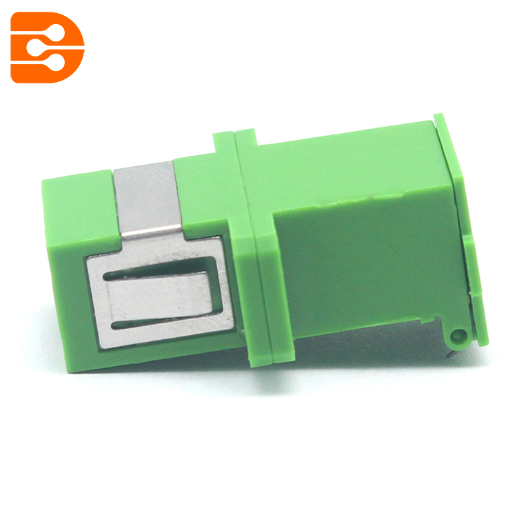 SC/APC Adapter with Flip Auto Shutter and Flange