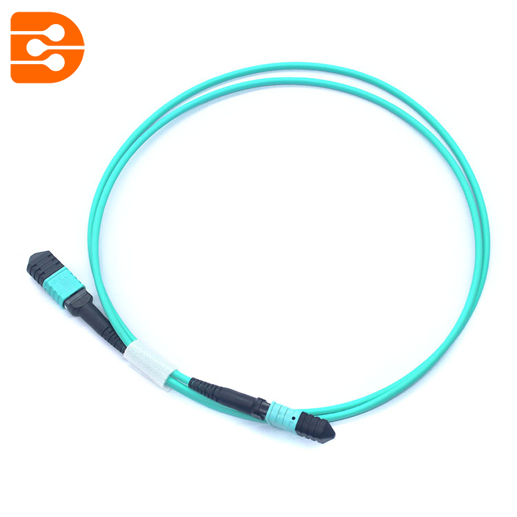 MPO to MPO OM3 MM Fiber Optic Patch Cord
