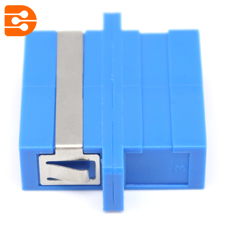 SC/UPC Duplex Adapter with Flange