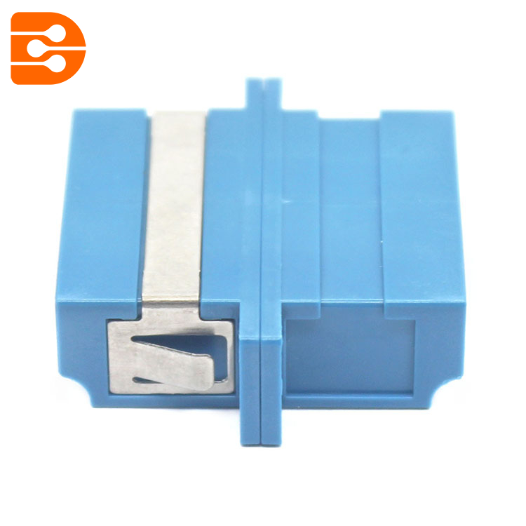 LC/UPC Quadruplex Adapter with Flange