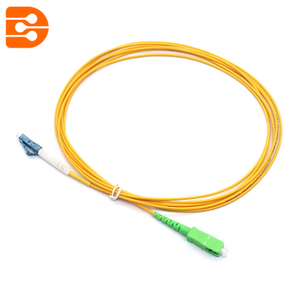 Simplex SC/APC to LC/UPC SM Fiber Optic Patch Cord 