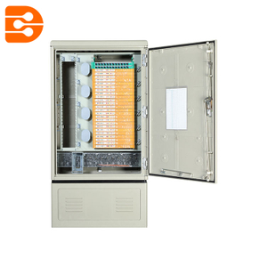 288 Cores Outdoor Fiber Optic Cross Cabinet