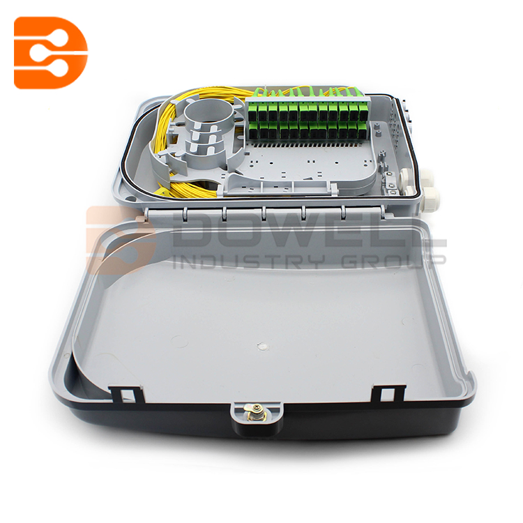 Plastic Outdoor Fiber Optics Splitter Cable Termination Box