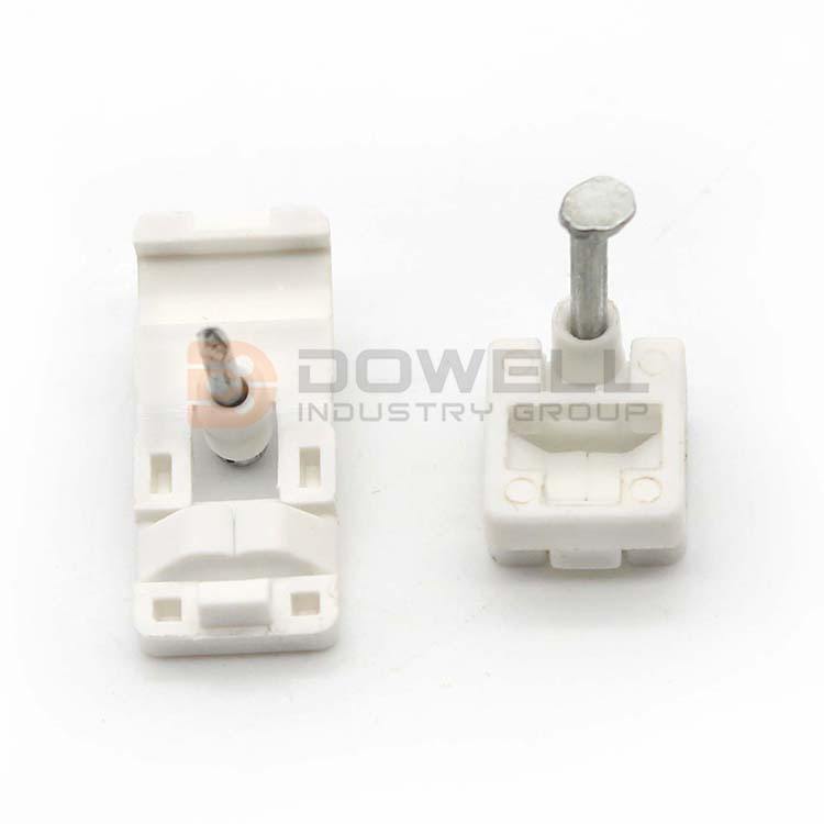DW-1062 Trade Assured Eco-Friendly Stainless Steel 1 Or 2 Nails Drop Wire Cable Clip