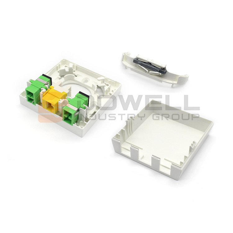 DW-1043 FTTH 8686 Fiber Wall Outlet,8686 FTTH Socket Outlet