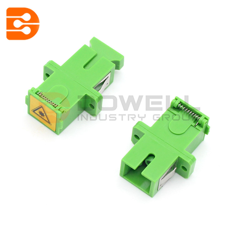 DW-SC-S SC flange coupler auto shutter sc adapter