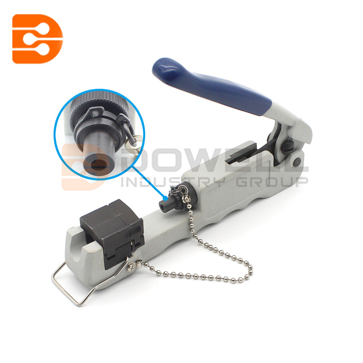 DW-8088 Connector Tool For F, RCA And BNC Compression Tool Connectors