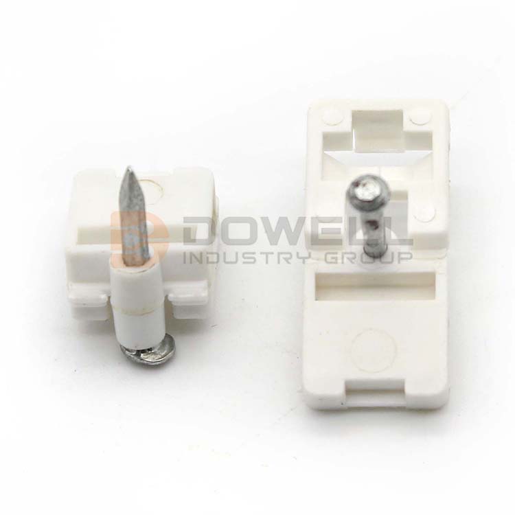 DW-1062 Trade Assured Eco-Friendly Stainless Steel 1 Or 2 Nails Drop Wire Cable Clip