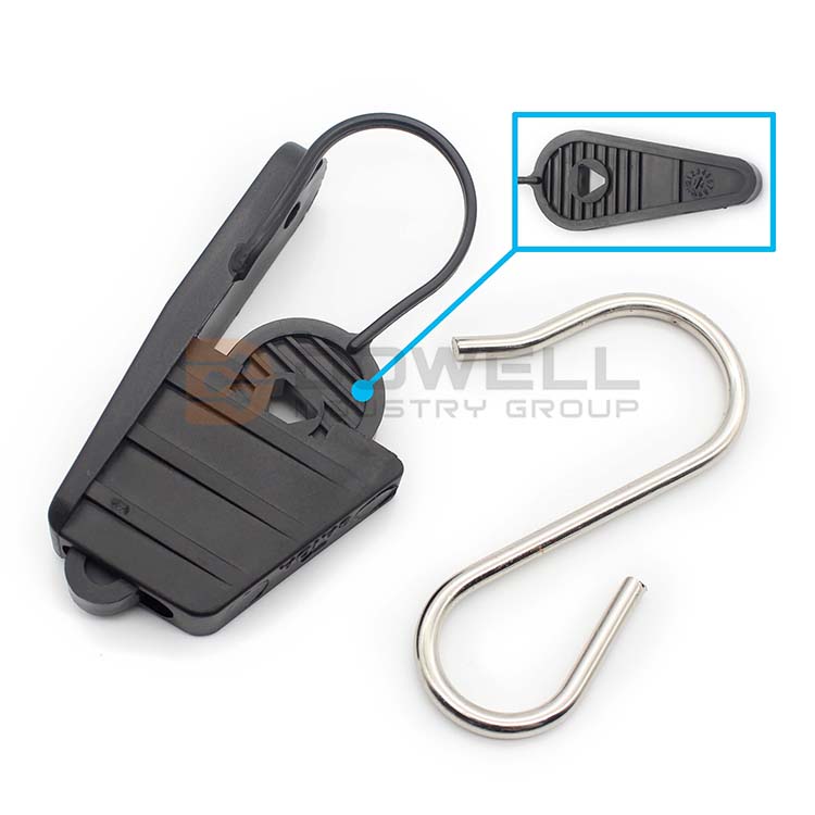 DW-1070 Fiber Optical Wire Clamp With S Hook