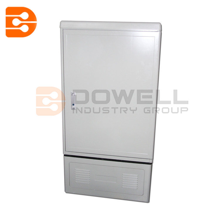 Fiber Optic Cross Connection Cabinet Stainless Steel 288 Cores
