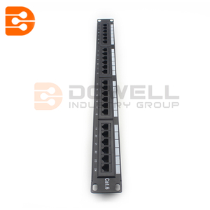 19 Inch Cat6-UTP 24 Port Patch Panel
