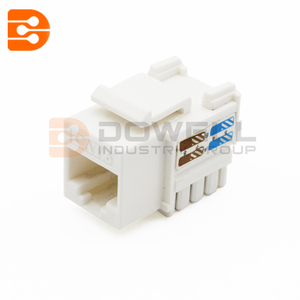 110 Style Cat6 RJ45 Modular Keystone Jack