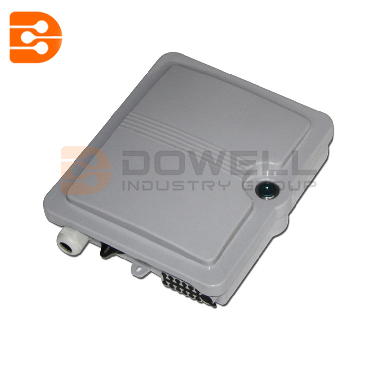 DW-1209 FTTH 12 Cores Termination Box Fiber Optic FTTH Box Fiber Optic Distribution Box with 12pcs Adaptor and Pigtails