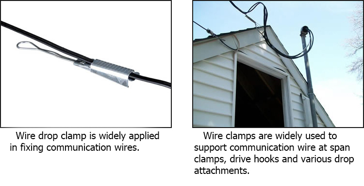 messenger cable clamps