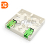 DW-1042 2 Ports Socket Panel for SC / LC Fiber Adapter Fiber Optic Terminal Box