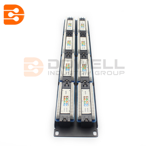2U QUALITY AT 48 Port/Way CAT5e Ethernet Patch Panel