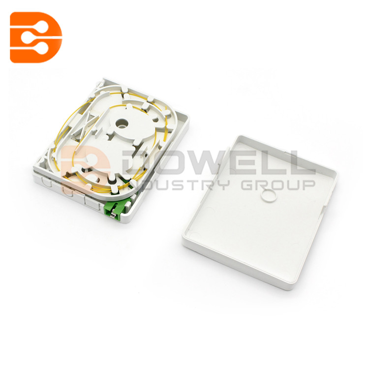 DW-1081 Plastic Fiber Optic Termination Box Wall Socket
